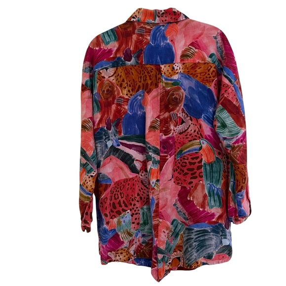 Farm Rio Multicolor Printed Romper - Picture 4 of 6